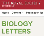 Biology Letters ECR prize
